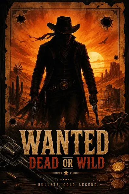 Wanted Dead or a Wild slot at Pin-Up